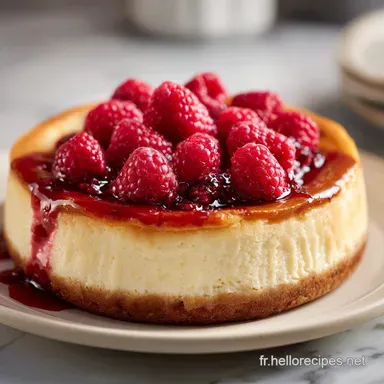 Cheesecake New Yorkais Classique : Recette Onctueuse en 1h 45min Fiche recette