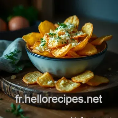 Chips au Fromage: Un Délice Croustillant et Savoureux à la Maison Fiche recette