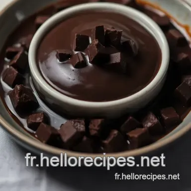 Chocolat au Bain Marie : Le Secret d'une Ganache Parfaite Fiche recette