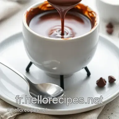 Chocolat Fondue: Comment Faire ce Plaisir Divin! Fiche recette