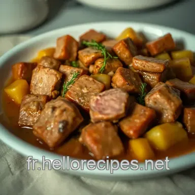 Civet de Lapin: Ma Recette Familiale Facile et Délicieuse Fiche recette