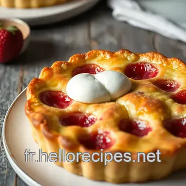 Clafoutis Cerise Facile: Mon Secret pour un Goût d'Été! Fiche recette