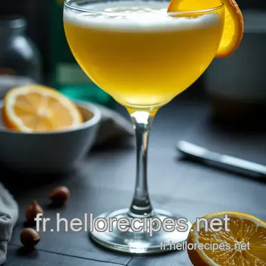 Cocktail Madeleine: Une Recette Délicieuse au Citron et à l'Amande Fiche recette