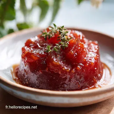 Compote de Coing Maison pour 6 Portions Fiche recette