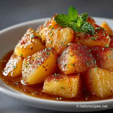 Compote de Pommes Maison Recette Signature Vanille et Cannelle Fiche recette