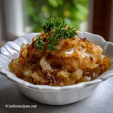 Confit D'oignons: &Eacute;quilibre Aigre-Doux Fiche recette