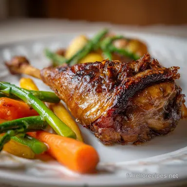 Confit Duck Leg: Crispy Skin & Tender Meat Fiche recette