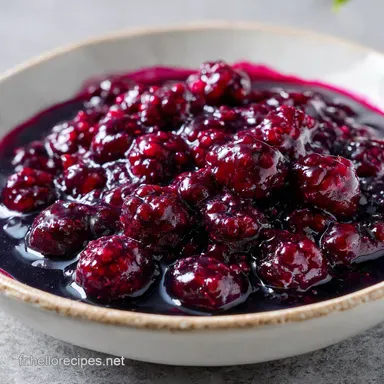 Confiture De M&ucirc;res Maison au Jus de Citron : Texture Velout&eacute;e Fiche recette