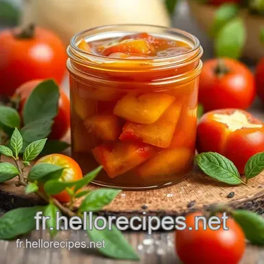 Confiture de Tomates Vertes: Un Délice d'Automne! Fiche recette