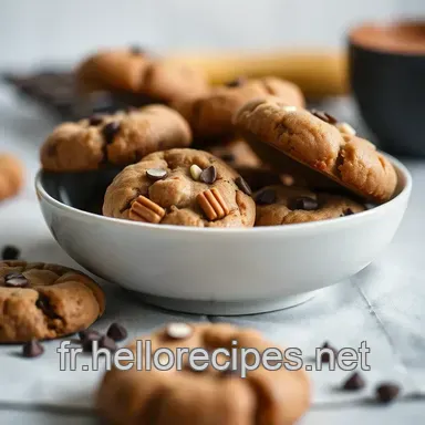Cookies Sans Farine aux Pépites de Chocolat : Délicieux et Sains ! Fiche recette