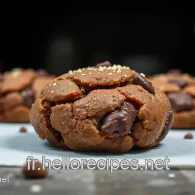 Cookies Sans Farine aux P&eacute;pites de Chocolat : D&eacute;licieux et Sains !