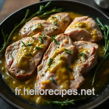 Recette de Côte de Veau à la Moutarde : Un Plat Savoureux à Tester ! Fiche recette