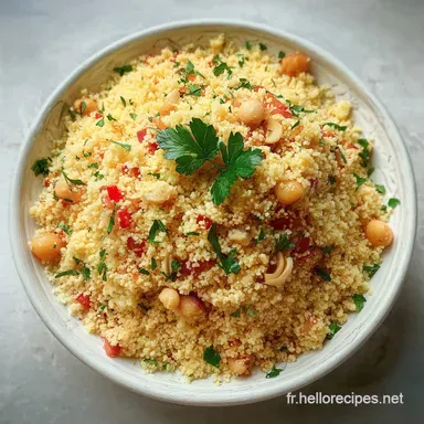 Recette Couscous Facile: One-Pot, Grains A&eacute;riens Fiche recette