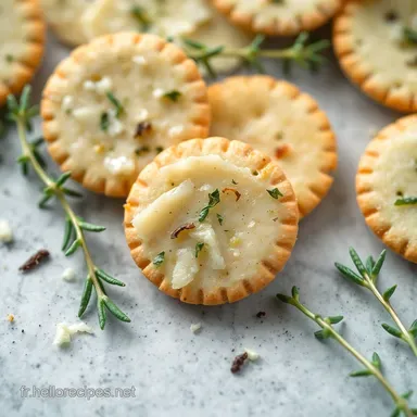 Crackers Parmesan & Herbes: Goût de Provence Facile! Fiche recette