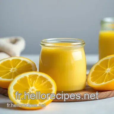 Crème de Citron Ensoleillée: Mon Secret Lemon Curd Fiche recette