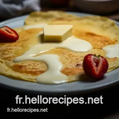 Crêpes Recette Sans Repos : Ma Recette Express et Facile ! Fiche recette