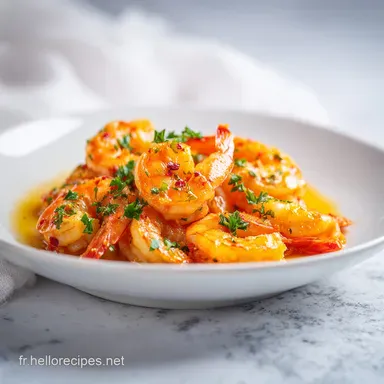 Crevettes Cr&eacute;meuses Paprika : Pr&ecirc;tes en 15 Minutes Fiche recette