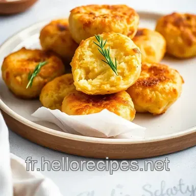 Croquettes de Pommes de Terre: La Recette de Mamie Facile! Fiche recette