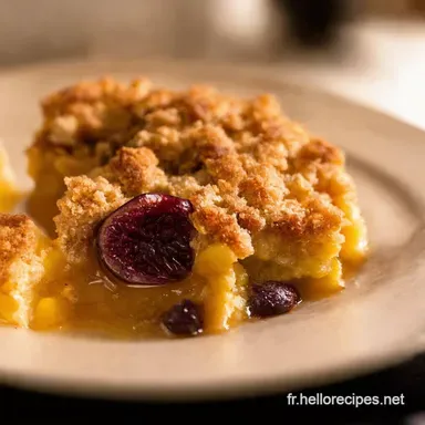 Crumble de Figues au Miel Mon Secret Rustique Fiche recette