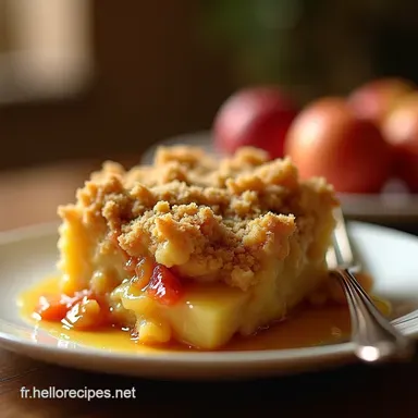 Le Meilleur Crumble aux Pommes Facile et Croustillant Recette Réconfortante Fiche recette