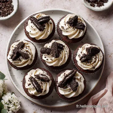 Cookie N Creme Cupcakez 3 pour 12 Cupcakes Fiche recette