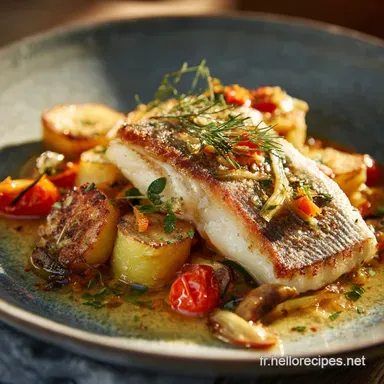 Poisson r&ocirc;ti au four Le secret dune peau croustillante en 40 min Fiche recette