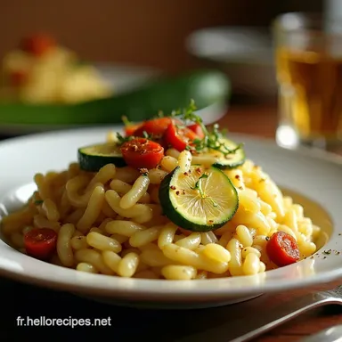 Risotto CourgetteChorizo Ma Recette Facile et D&eacute;licieuse Fiche recette