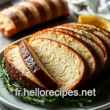 Dinde Rôtie aux Herbes : Idée de Repas de Noël Savoureuse Fiche recette