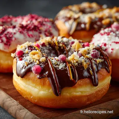 Donuts Maison La Recette de Boulangerie pour des Donuts L&eacute;gers Fiche recette