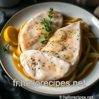 Cuisson Dos de Cabillaud Facile: Sauce Vierge Citronnée Fiche recette