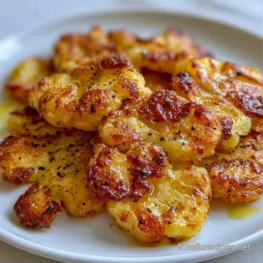 &Eacute;cras&eacute; Pommes De Terre &agrave; l'Huile d'Olive Fiche recette