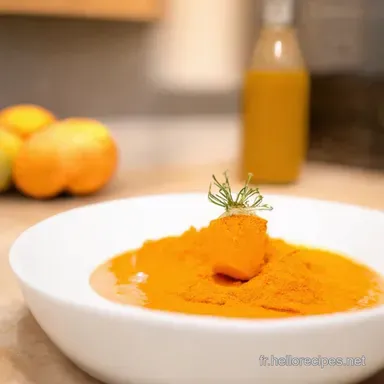 &Eacute;lixir Immunit&eacute; Jus de Carotte Gingembre Curcuma Facile Fiche recette