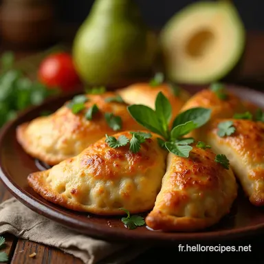 Empanadas v&eacute;g&eacute;tariens Poireaux St M&ocirc;ret Facile et Gourmand Fiche recette
