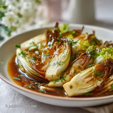 Endives Brais&eacute;es pour 4 Servings, Tendres Fiche recette