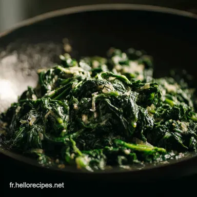 Épinards Frais Faciles: Ma Recette Sautée à l'Ail Préférée! Fiche recette