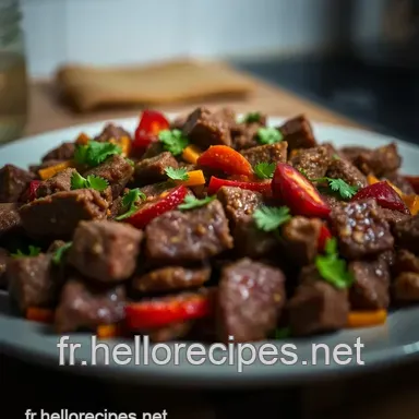 Recette Fajitas de Bœuf Épicées : Un Délice Tex-Mex à Partager Fiche recette