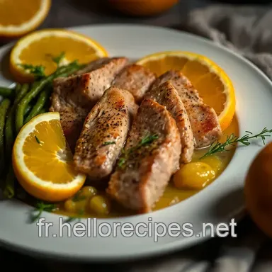 Filet de Canette à l'Orange : Recette Facile et Délicieuse Fiche recette