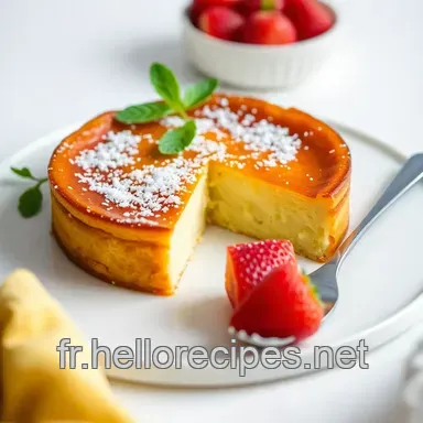 Ma Recette Inratable du Flan Parisien: Un Goût d'Enfance! Fiche recette