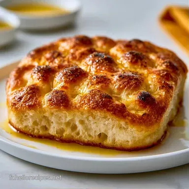 Focaccia &Agrave; L'Huile D'Olive Moelleuse Fiche recette