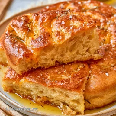 Focaccia Maison pour 6 Personnes Fiche recette