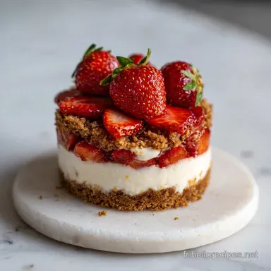 Fraises Speculoos pour 6 Personnes Fiche recette