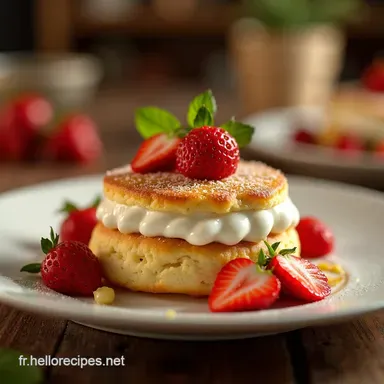 Recette du Fraisier Traditionnel Génoise et Crème Mousseline Fiche recette