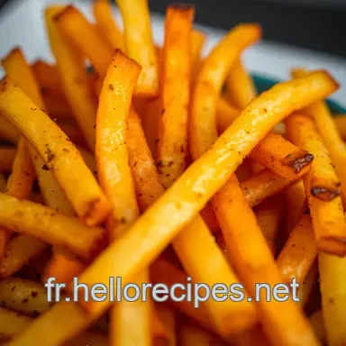 Frites Croquantes à l'Air Fryer : Ma Recette Facile et Savoureuse! Fiche recette
