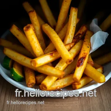 Frites au Airfryer Croustillantes: Le Goût de la Perfection! Fiche recette