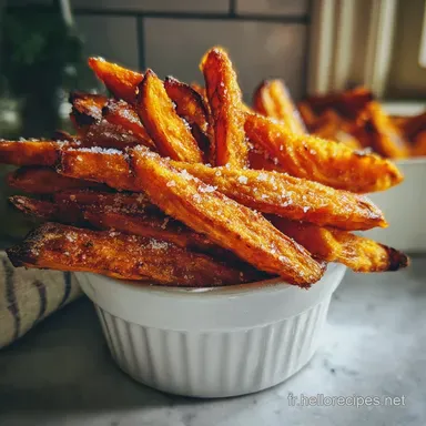 Frites De Patate Douce Four Pour 4 Portions Fiche recette