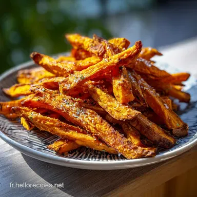 Sweet Potato Fries: Croustillantes et Faciles Fiche recette