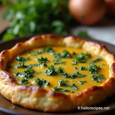 Kuku Sabzi Galette Perse aux Herbes Le Go&ucirc;t du Printemps Fiche recette