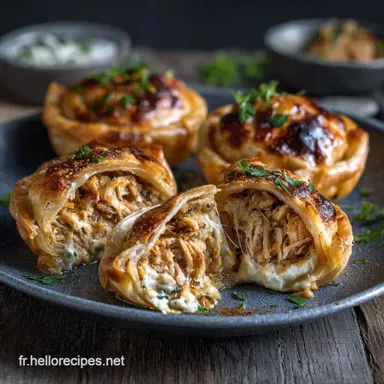 Galettes de poulet farcies au fromage Recette croustillante, c&oelig;ur coulant Fiche recette