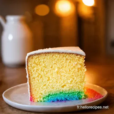 G&acirc;teau ArcenCiel Facile 27 Rainbow Crafts DIY Projects Fiche recette