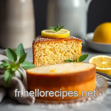 Gâteau Rapide et Facile: Mon Secret au Citron et Pavot! Fiche recette